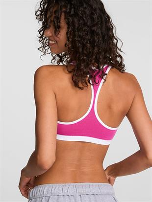 Waffle Dokulu Racerback Sporcu Sütyeni