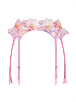 Watercolor İşlemeli Jartiyer