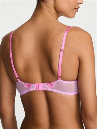 Watercolor İşlemeli Push-Up Sütyen