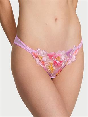 Watercolor İşlemeli Tanga