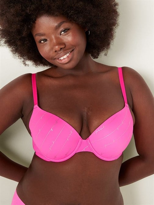 Wear Everywhere Çok Yönlü Dantelli Push-Up Sütyen