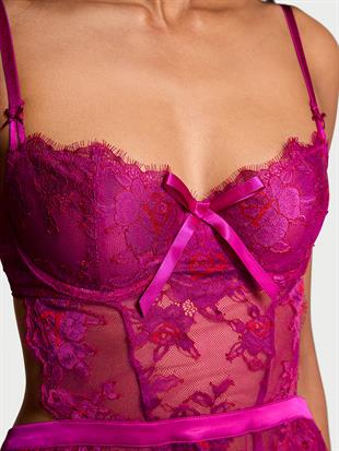 Wicked Desteksiz Gül Dantelli Önlük