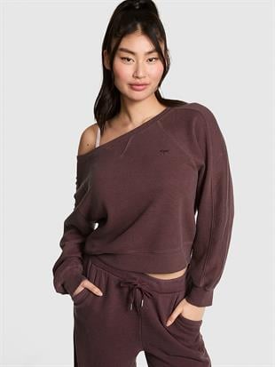 Wondersoft Açık Omuzlu Sweatshirt