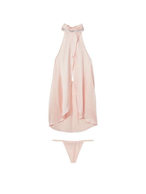 Yakası Işıltılı Babydoll
