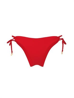 Yandan Bağlamalı Büzgülü Bikini Altı