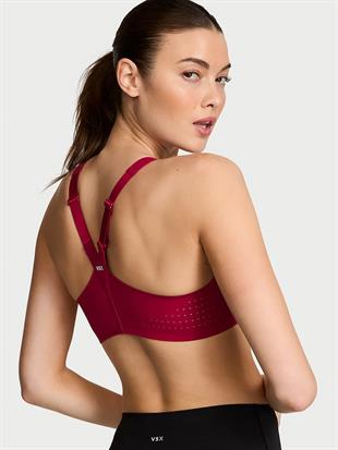 Yeni Stil! Featherweight Max Önden Fermuarlı Sporcu Sütyeni