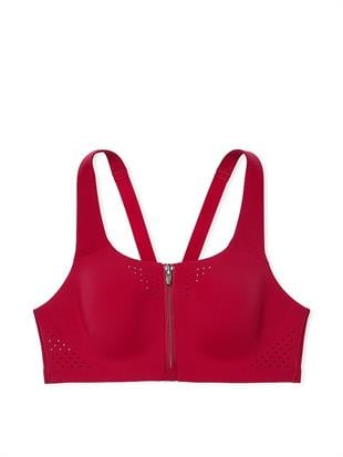 Yeni Stil! Featherweight Max Önden Fermuarlı Sporcu Sütyeni