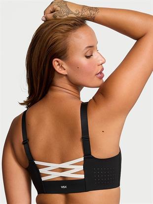 Yeni stil! Featherweight Önden Fermuarlı Maksimum Sporcu Sütyeni
