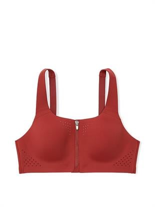 Yeni stil! Featherweight Önden Fermuarlı Maksimum Sporcu Sütyeni
