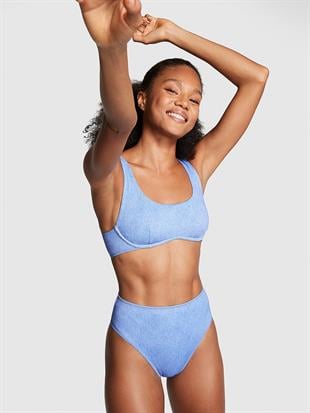 Yüksek Bel Cheeky Bikini Altı