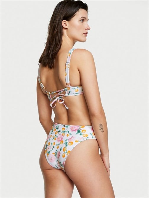 Yüksek Bel Cheeky Bikini Altı