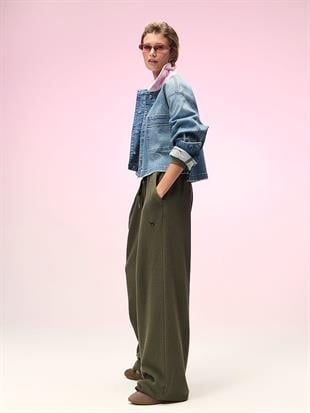 Yumuşak Bol Paça Pantolon