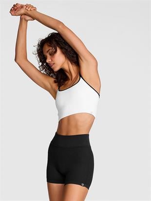 Yumuşak Seamless Biker Tayt