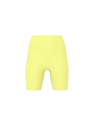 Yumuşak Seamless Biker Tayt