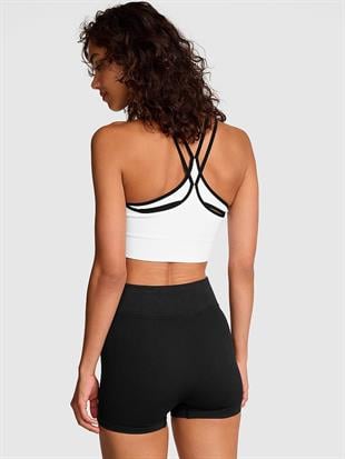 Yumuşak Seamless Biker Tayt
