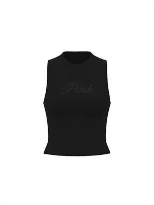 Yumuşak Seamless Halter Yaka Crop