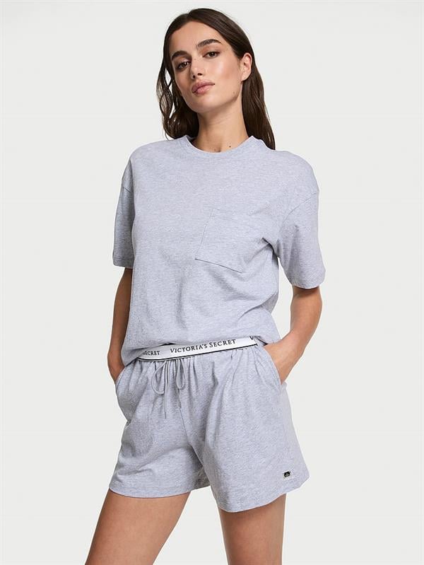 %100 Pamuk Kısa Pijama Takımı