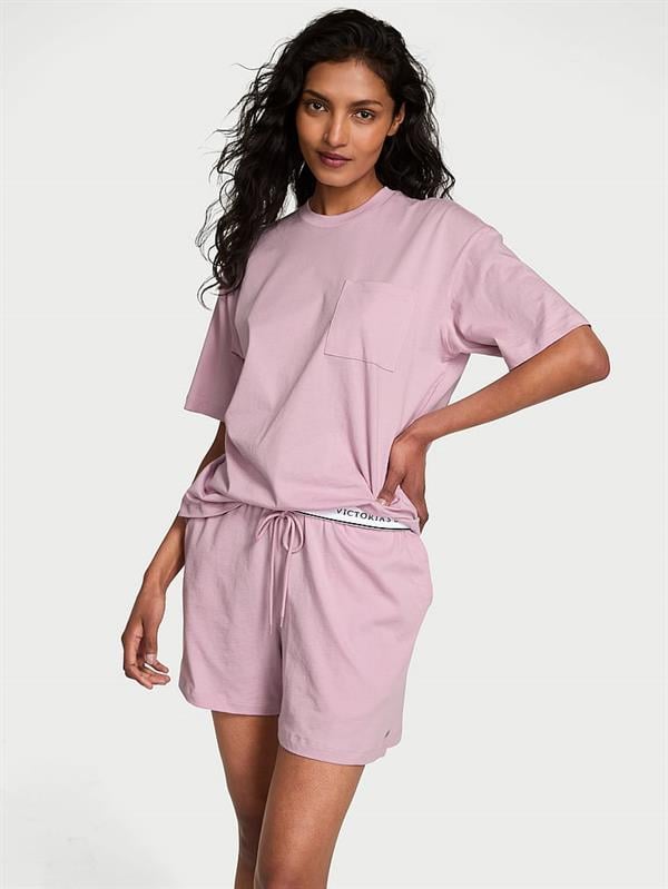 %100 Pamuk Kısa Pijama Takımı