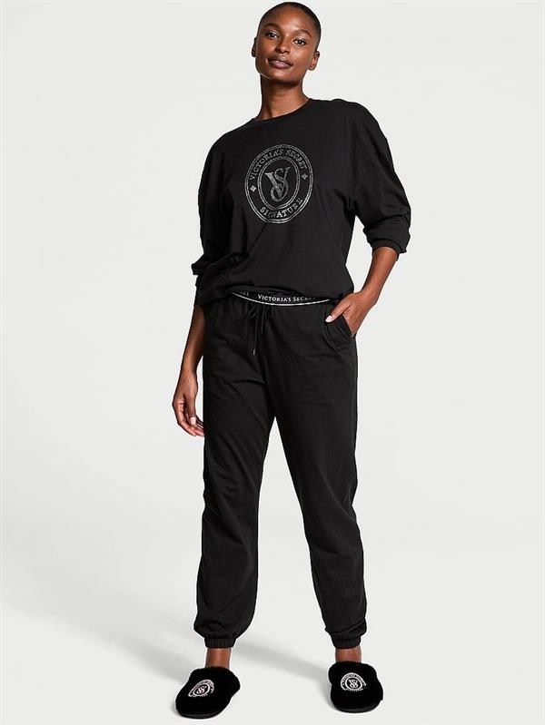 %100 Pamuk Uzun Pijama Takımı