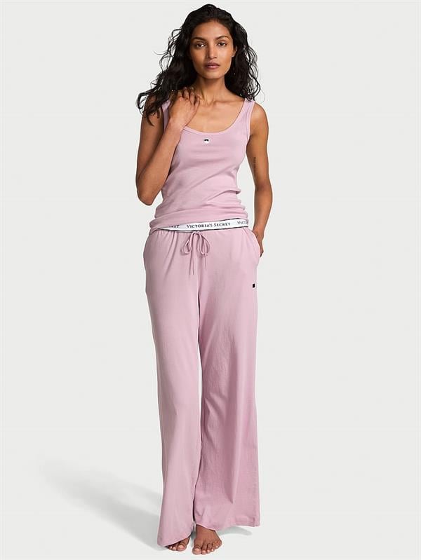 %100 Pamuklu Uzun Pijama Takımı