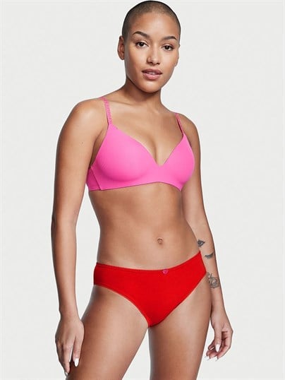 Arkası Dantelli Esnek Pamuklu Bikini Külot