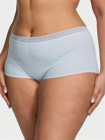 Beli Dantelli Pamuklu Boyshort Külot