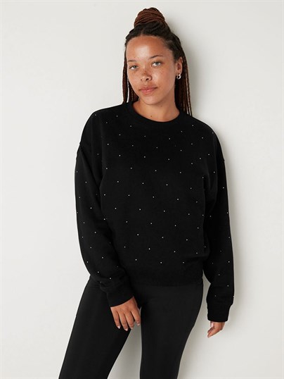 BİSİKLET YAKA POLAR SWEATSHIRT