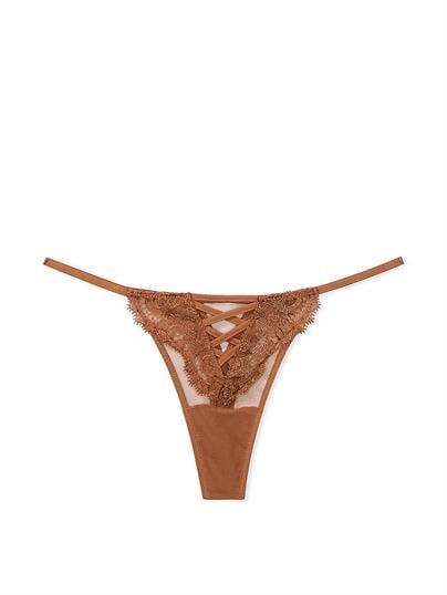 Boho Çiçek İşlemeli Tanga