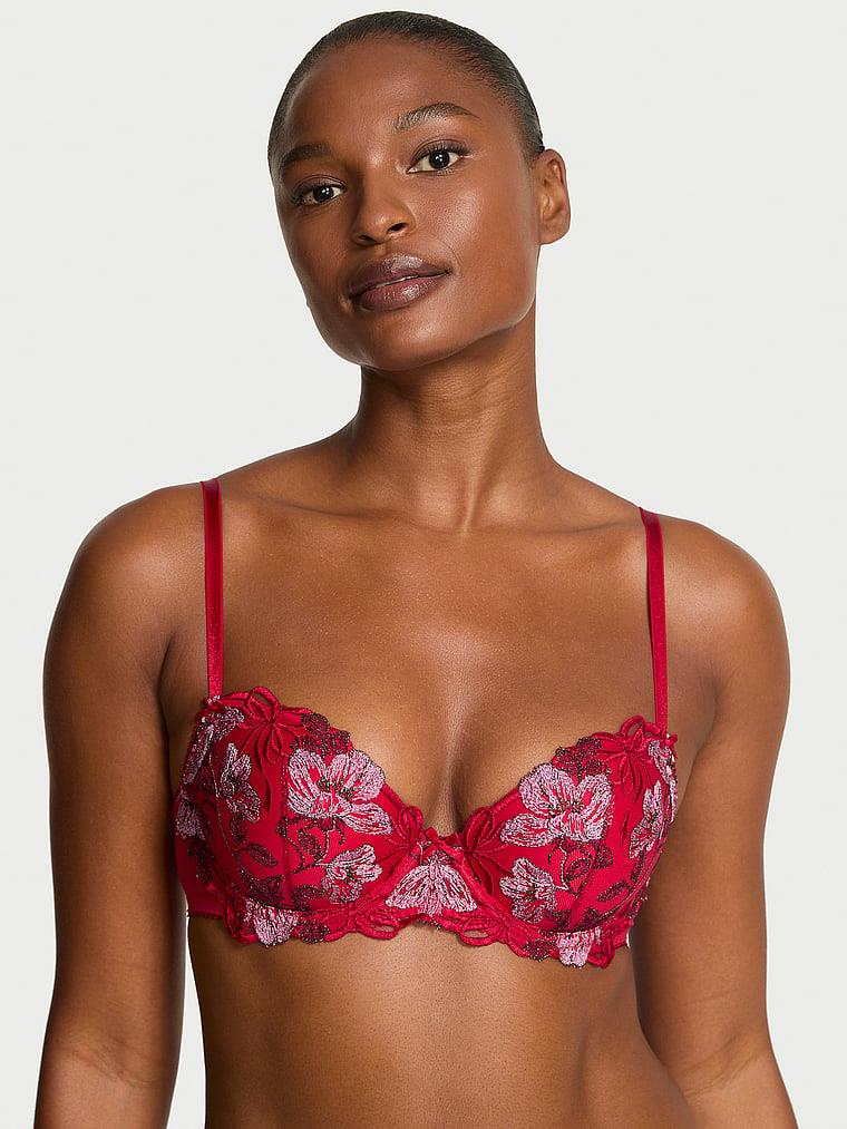Çiçek İşlemeli Demi Sütyen Desenli | Victoria's Secret
