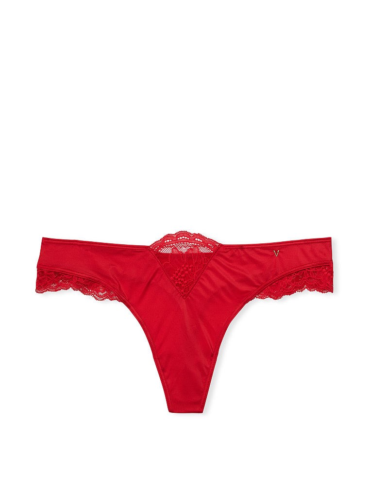 Mikro Dantelli Tanga Kırmızı | Victoria's Secret