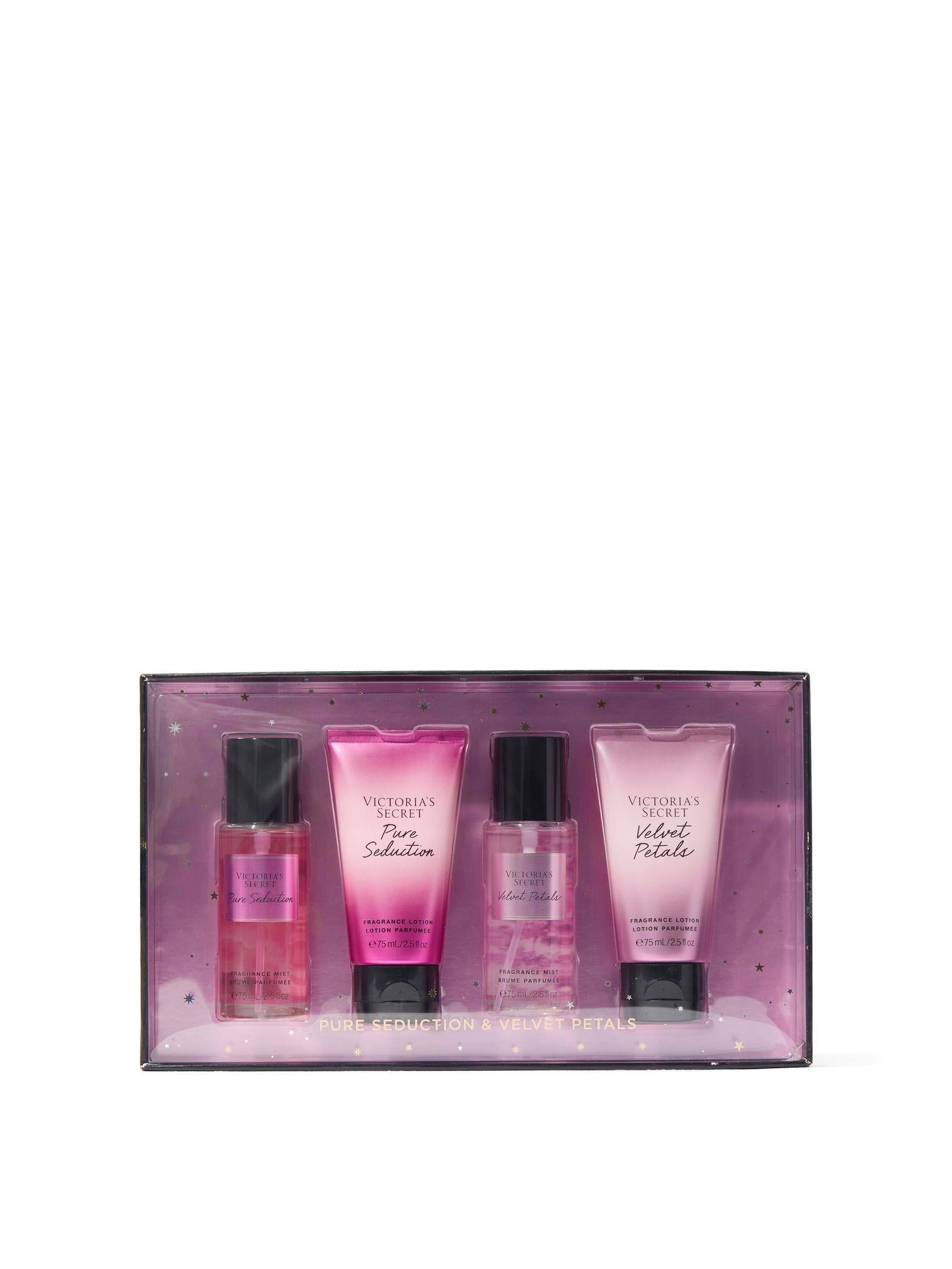 Mini Vücut Spreyi ve Losyonu 4'lü Hediye Seti | Victoria's Secret