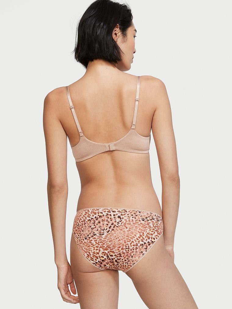 Pamuk Bikini Külot - Leopar Desenli Kavrulmuş Badem Rengi VS26422408 |  Victoria's Secret VSL