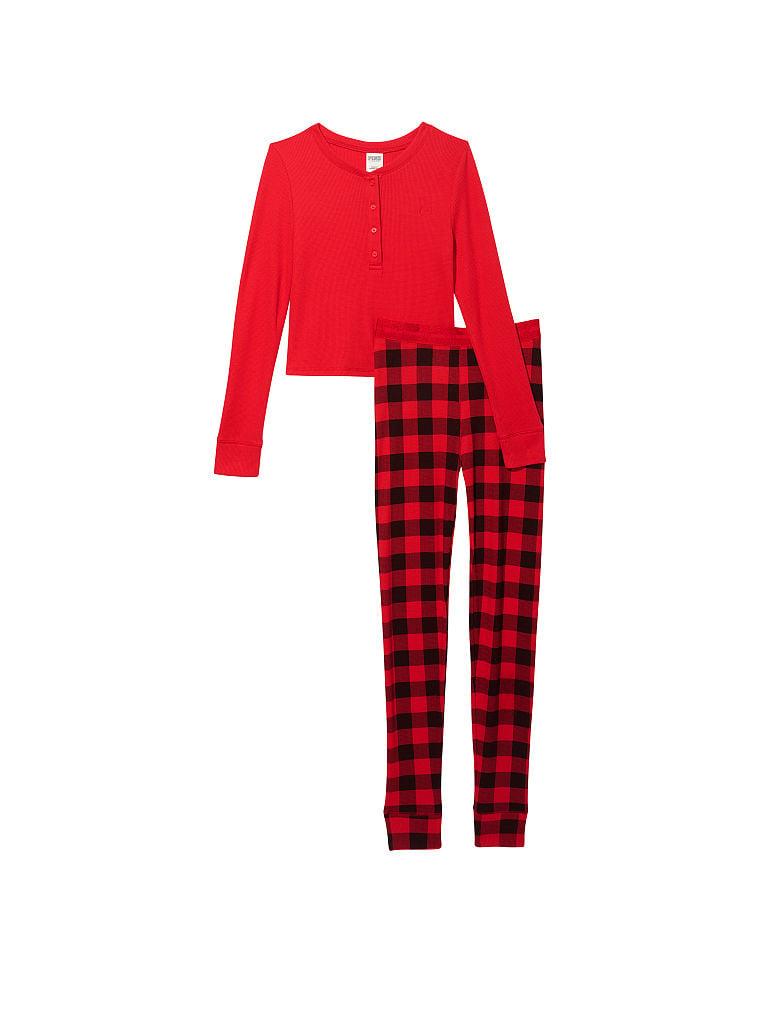 Termal Pijama Takımı Kırmızı | Victoria's Secret