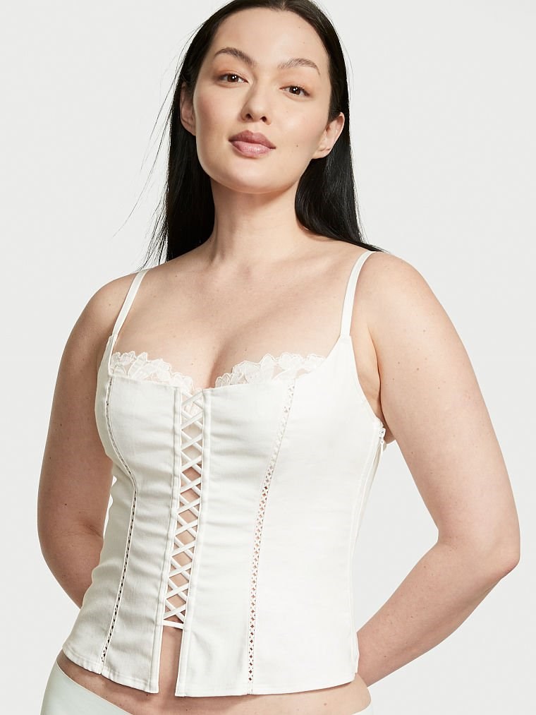 Very Sexy Pamuklu Korse Büstiyer - Hindistan Cevizi Beyazı VS26470451 |  Victoria's Secret VSL