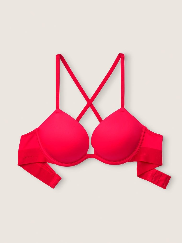 Wear Everywhere Süper Push-Up Sütyen - Kırmızı Biber VS26259798 |  Victoria's Secret PINK