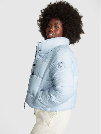 Chlöe x Halle Crop Puffer Mont