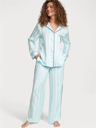 Çizgili Pijama Takımı