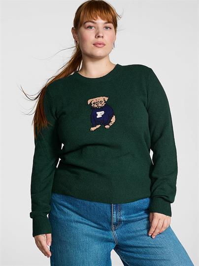 Collegiate Yuvarlak Yaka Kazak