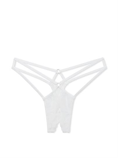 Crotchless Dantelli Strappy Tanga