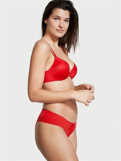Dantelli Ağsız Cheeky Külot
