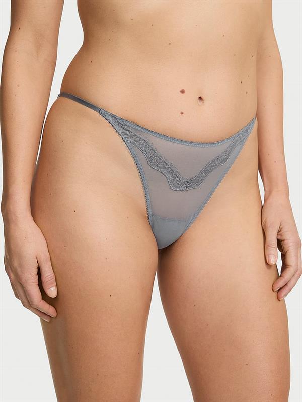 Dantelli Askılı Bikini Külot
