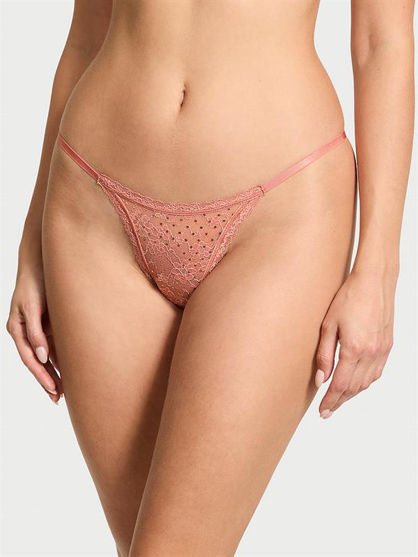 Dantelli Askılı Tanga
