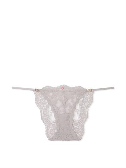 Dantelli Ayarlanabilir Askılı Bikini Külot