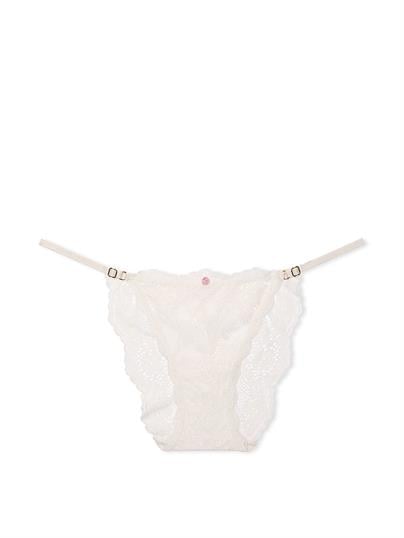 Dantelli Ayarlanabilir Askılı Bikini Külot