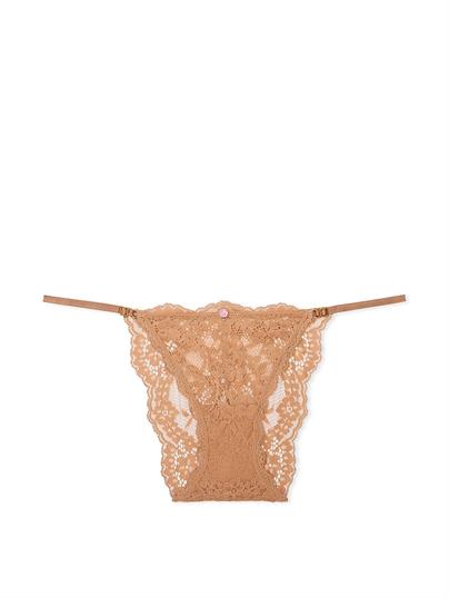 Dantelli Ayarlanabilir Askılı Bikini Külot