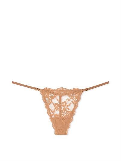 Dantelli Ayarlanabilir V-String Külot
