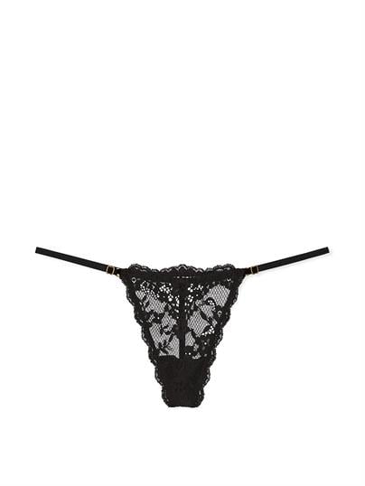 Dantelli Ayarlanabilir V-String Külot