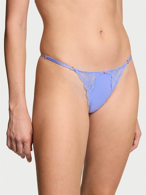 Dantelli Ayarlanabilir V-String Külot