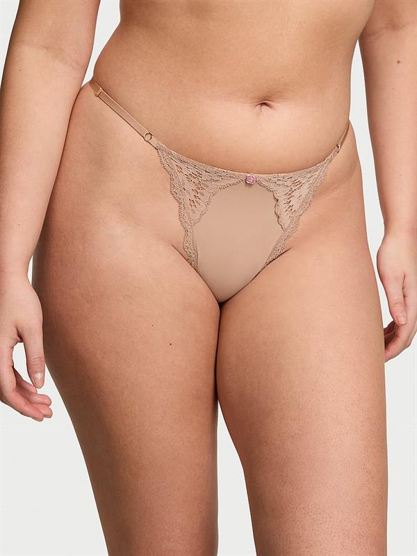 Dantelli Ayarlanabilir V-String Külot