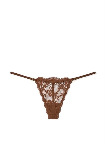 Dantelli Ayarlanabilir V-String Külot